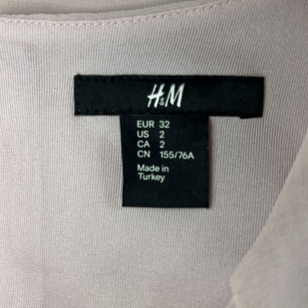 H&M Light Pink Ruffle Dress - Picture 4 of 5